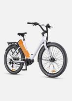 Dviratis 27,5" elektrinis Engwe P275 ST balta/oranžinė