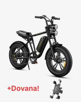 Dviratis 20" elektrinis Engwe M20 viena baterija juodas