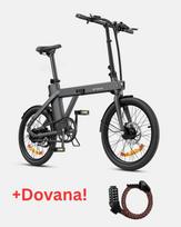 Dviratis 20" elektrinis Engwe P20 juodas
