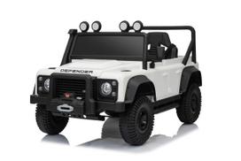 Vaikiškas elektromobilis „Land Rover Defender 110 SVX“, Baltas