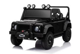 Vaikiškas elektromobilis „Land Rover Defender 110 SVX“, Juodas