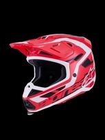 Šalmas SM7 DEED RED/BLK/WH L