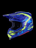 Šalmas SM7 DEED BLUE/YEL L