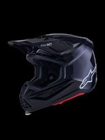 Šalmas SM7 BLACK-GLOSS L