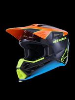 Šalmas SM3 FRAY BLK/OR/YL XL