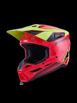 Šalmas SM3 FRAY RED/YL/BLK S
