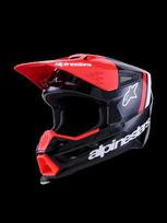 Šalmas SM3 RADIUM BLK/RED/WH 2