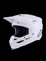 Šalmas SM3 WHITE-GLOSS XS