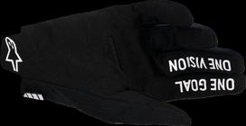 Pirštinės RADAR PRO BLK/WHT M