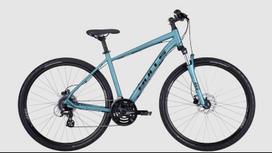 Dviratis 28 Bulls Crossbike 1 vyr. 24g mėlynas - xxl