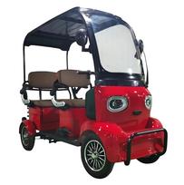 Elektrinis keturratis motoroleris su saulės baterijomis "Panda"