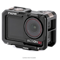 Tilta Camera Cage for DJI Osmo Action 5 Pro Base Kit - Black