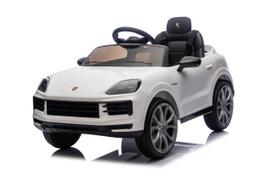Vaikiškas elektromobilis Porsche Cayenne Baltas