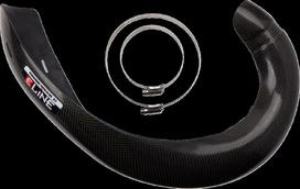 PIPE GUARD CARBON FIBER HUSQ