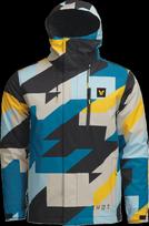 JACKET TOUR BRAVE BL/YL XL