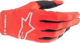 GLOVE YTH RADAR RED/SL M