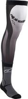 SOCK KNEE BRACE BLK/WT LX