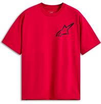 TEE SS CSF OVERSIZED ONE RED X