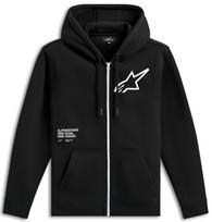 HOODIE ZIP TRANSVERSE BLACK L