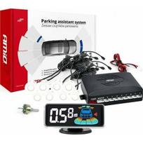 AMiO Priekiniai ir galiniai parkavimo jutikliai su baltais LED 3D AMIO-03194 | 5903293031940 | 5903293031940