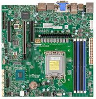 Serveris Super Micro Supermicro Micro-ATX X13SAZ-F 14th/13th/12th Gen LGA 1700 | MBD-X13SAZ-F-O | 672042500611