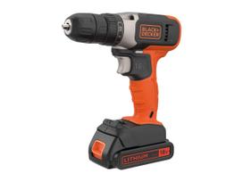 BLACK & DECKER | Cordless Drill Driver | BCD001C2-QW | 18 V | 2x1.5 Ah | Lithium