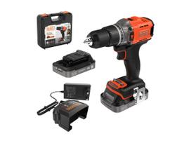 BLACK & DECKER 18V Drill Driver with 2x2.0 Ah Batteries | BCD383D2XK-QW