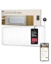 Mill Invisible Smart WiFi Heater | PA1300WIFI4 | Panel Heater | 1300 W | Suitable for rooms up to 15-19 m | White | IPX4