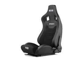 Next Level Racing | PU Leather and Suede | Reclining Seat | ERS4 Elite PU Leather & Suede Edition | Black