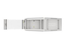 Lanberg | Rack cabinet 19" wall-mounted 4U 600 fast assembly (flat pack) | WFFA-5604-10S | Grey