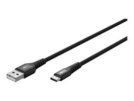 Goobay USB-C to USB-A Supersoft Textile Cable with Metal Plugs | 74527
