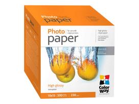 ColorWay Photo Paper, 500 sheets | 230 g/m | 10x15 | High Glossy