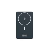 PORT CONNECT | USB-C external battery PD, Wireless Qi2 | 10000 mAh | Blue