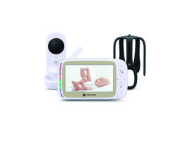 Motorola 5.0 Wi-Fi Video Baby Monitor with Stargrip Crib Mount | VM45 Connect | White