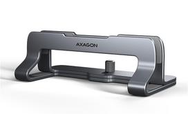 AXAGON STND-VG vertikalus stovas nešiojamam kompiuteriui ir planšetei, 10–17.3, pilkas