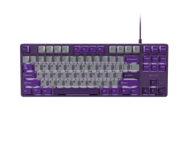 Fury | Kanabo K2 | Gaming Keyboard | Wired | US | Gray/Purple | USB Type-A | Linear