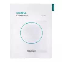 Beplain - Cicaful Calming Mask - Regeneruojanti ir Raminanti Veido Lakštinė Kaukė su Azijinės Centelės Ekstraktu - 27g