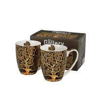 Puodeliai DUO G. KLIMT Gyvenimo medis 360 ml 2 vnt.
