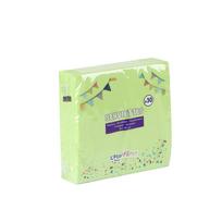 Popierinės servetėlės COLORPARTY 29277 Salotinės 38x38 cm 30 vnt