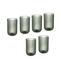 Stiklinių komplektas VIVALTO 84915 6 vnt 430 ml Žalias