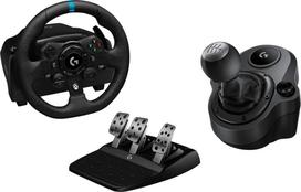 Kierownica Logitech G923 Xbox Series X|S/Xbox One/PC (941-000158) + Shifter G29, G920 Driving Force (941-000130) | M-9066941 | 7423034155486