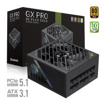 Gamemax Power Supply, 80 PLUS, Gold | GX PRO 1050G | 1050 W