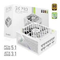 Gamemax Power Supply, 80 PLUS, Gold | GX PRO 1050G WH | 1050 W