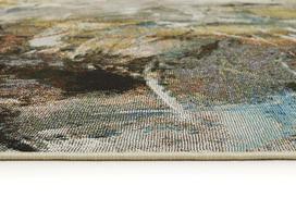 Kilimas ANDIAMO SANTANA, 80 x 165 cm, smėlio-antracito spl, 77 % polipropilenas, 23 % poliesteris, 7