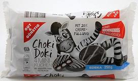"Gut & Günstig Choki Doki" įdaryti mini pyragėliai, 6 vnt. (6 x 250 g)