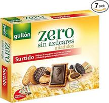 "Gullon" šokolado be cukraus asorti 319g