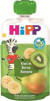 "HiPP Organic Squeeze Kiwi in Pear-Banana - Charlie Zebra" (8 x 100 g), nuo 1 metų, 100% vaisių tyrė, be pridėtinio cukraus, veganiška, geriausia ekologiška kokybė