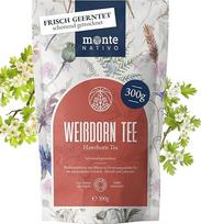 "Monte Nativo" gudobelių arbata, švelniai džiovinta gudobelių arbata, 100 % natūrali, be priedų, aromatinga žolelių arbata, 300 g