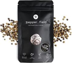 "Pepper Field Kampot Pepper Freeze Dried" 50 g - pipirų grūdeliai - 100% tikri liofilizuoti pipirai iš Kampoto, Kambodža, SGN - pipirai sveiki - pipirai malūnėliui ir pipirų malūnėliui malti