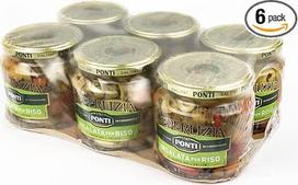 "Ponti Peperlizia" ryžių salotos, 350 g saldžiarūgščių daržovių, ryžių ir makaronų prieskonių mišinys, 6 vnt.